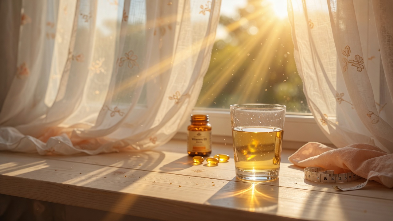 Vitamina D y cansancio — luz solar y bienestar